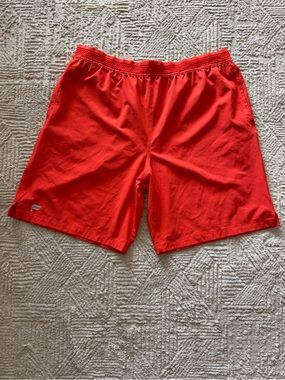 Fabletics Men’s Red Athletic Performance Shorts Size XL